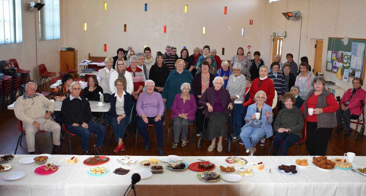 The Grenfell Uniting Church Leisure Group's 2018 'Biggest Morning Tea'.