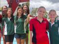 The relay team formed by Natalie Sheehan, Penny Hughes, Lisbeth Toole and Sienna Yerbury, along with Mikayla Hughes and Penny Hughes set new records.