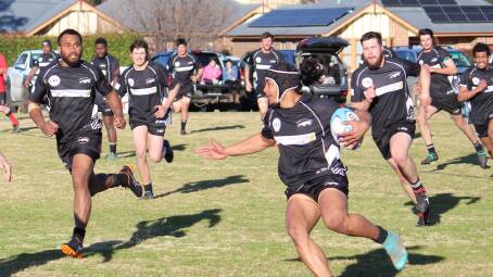 Following the annual pilgrimage to Kiama 7s, the Panthers reverted to the 15s format for a friendly against Canowindra on Saturday. File photo.