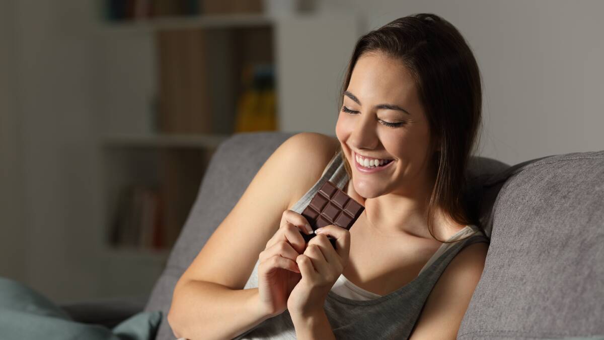 GOOD TIMING: How milk chocolate affects your health could all come down to when you eat it. Picture: Shutterstock.