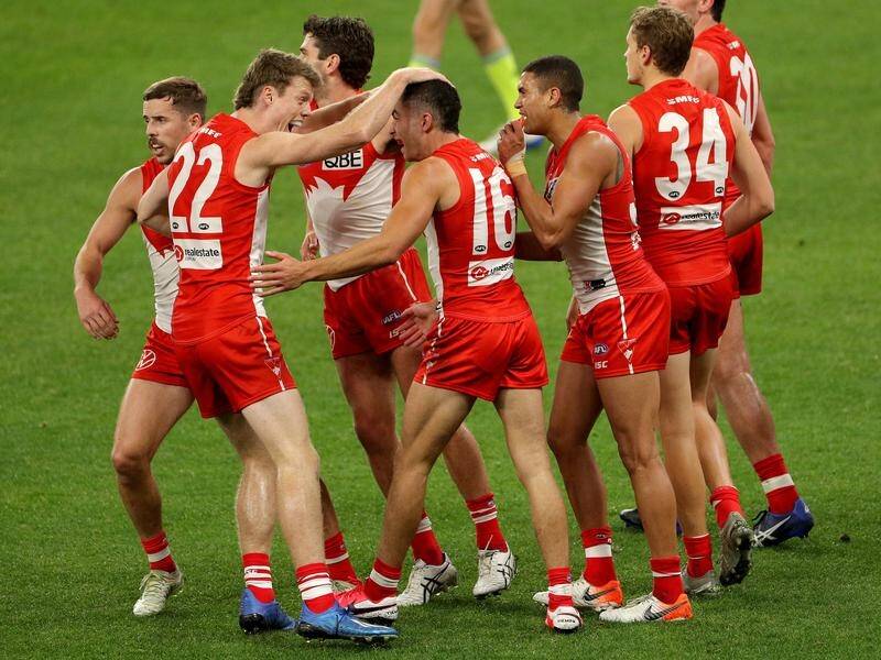 Sydney dominated GWS in their AFL derby win at Perth's Optus Stadium on Thursday.