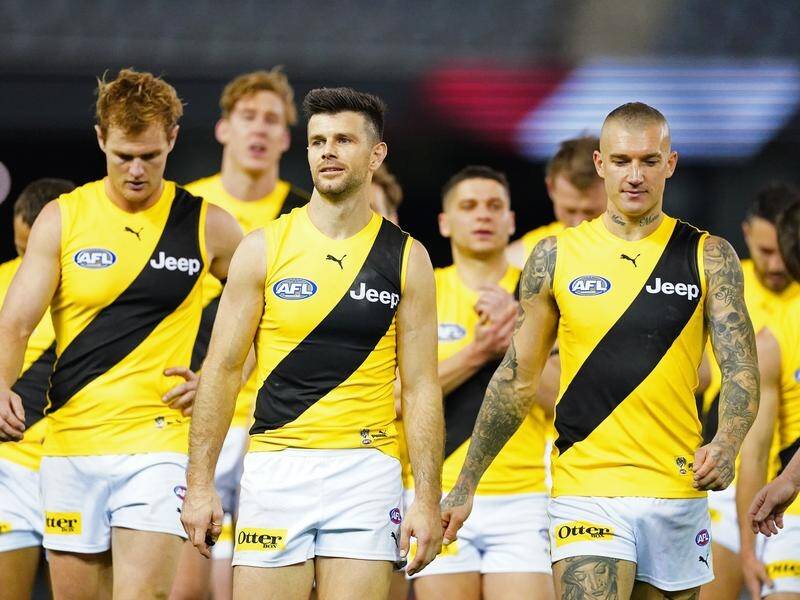 Richmond (pic) and Melbourne will look to reboot their AFL seasons when they clash at the MCG.