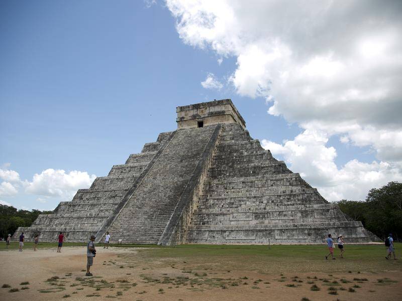 The Mayas formed a sprawling empire across the Yucatan and Central America from 2000 BC to AD 900.
