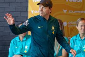 Tony Gustavsson is confident the Matildas are solely focused on Canada and not his job speculation. (Russell Freeman/AAP PHOTOS)