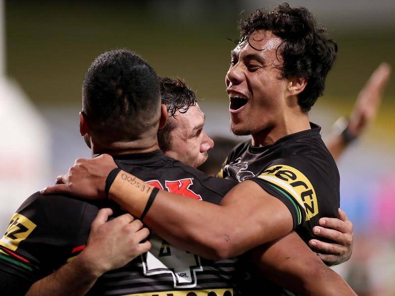 Jarome Luai is unconcerned by the expectations on Penrith's younger NRL stars.