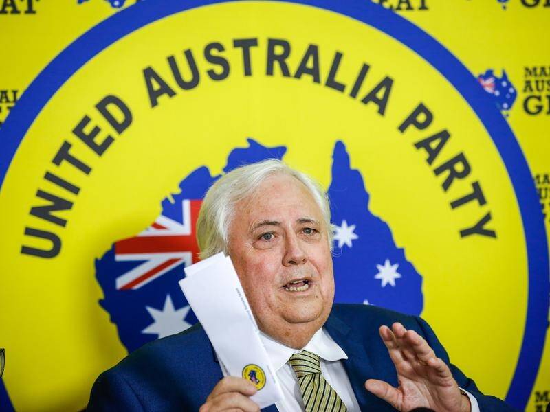 Clive Palmer's United Australia Party has recorded a good showing in the latest Newspoll.