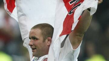 Phil Vickery has been revealed as one of the rugby stars suing govening bodies over concussion. (AP PHOTO)