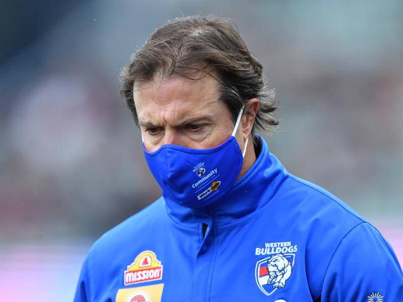 Luke Beveridge says he's disappointed not upset footage of his players drinking beer was leaked.