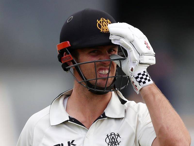 Mitch Marsh has put his Test chances in jeopardy by breaking his hand when angrily punching a wall.