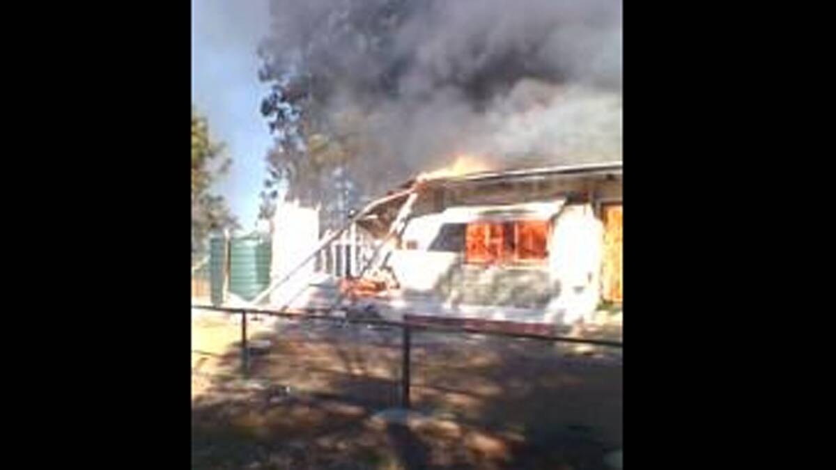 Bribbaree home destroyed by fire l photo