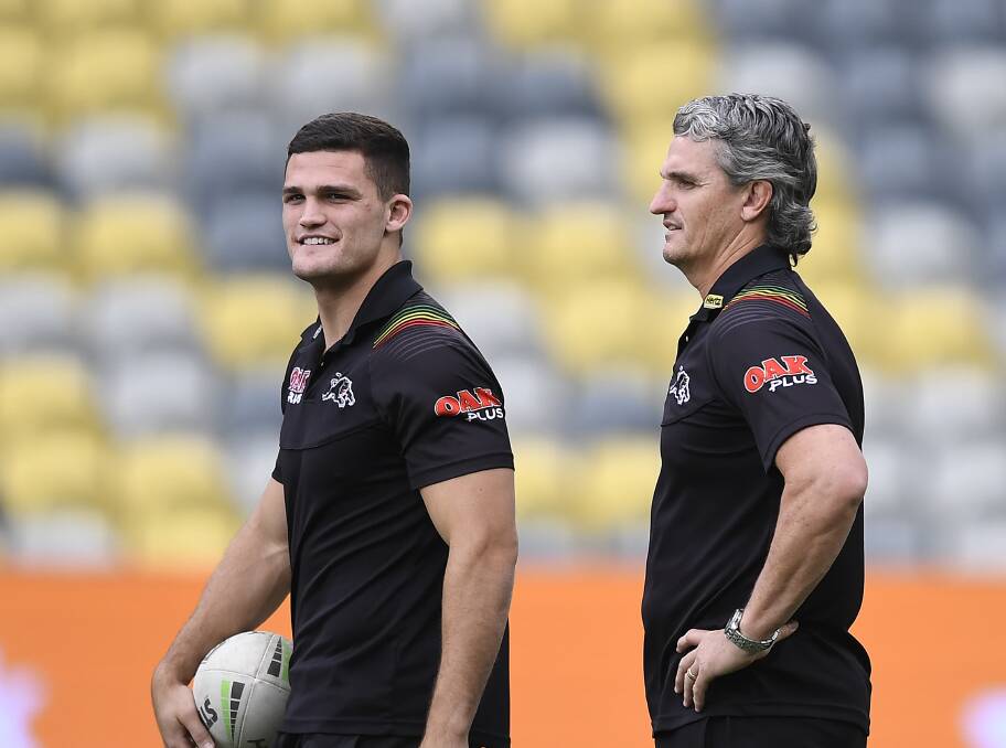 Nathan Cleary and father Ivan have been top performers in season 2020. Photo: Ian Hitchcock/Getty Images